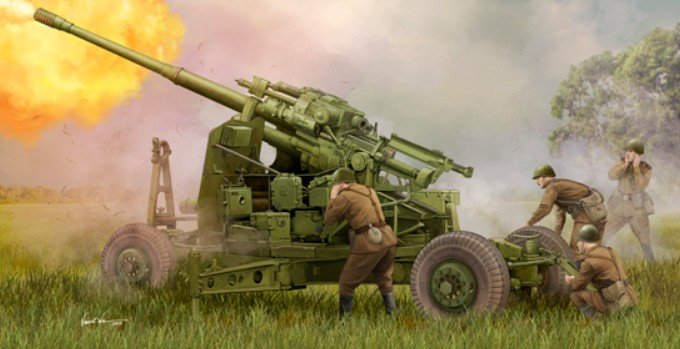 Trumpeter 02349 - 1/35 Soviet 100mm Air Defense Gun KS-19M2