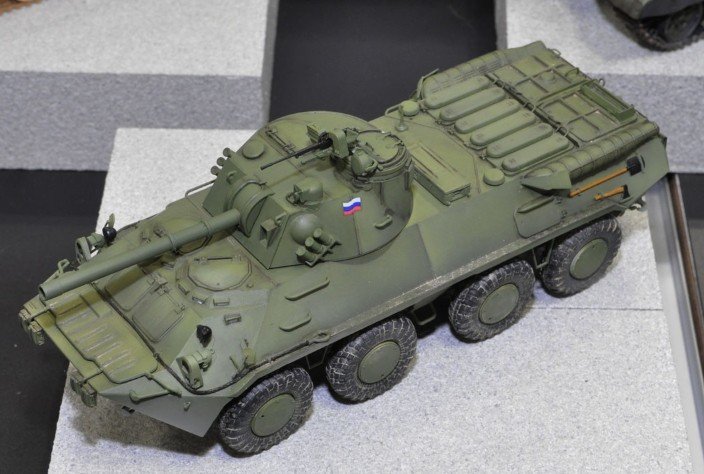 russian 2S23 Nona-SVK 120mm Self-propelled Mortar System 1:35 Trumpeter 09559