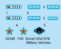 alt="Trumpeter 02346 - 1/35 Soviet GAZ-67B Military Vehicles" title="Trumpeter 02346 - 1/35 Soviet GAZ-67B Military Vehicles"
