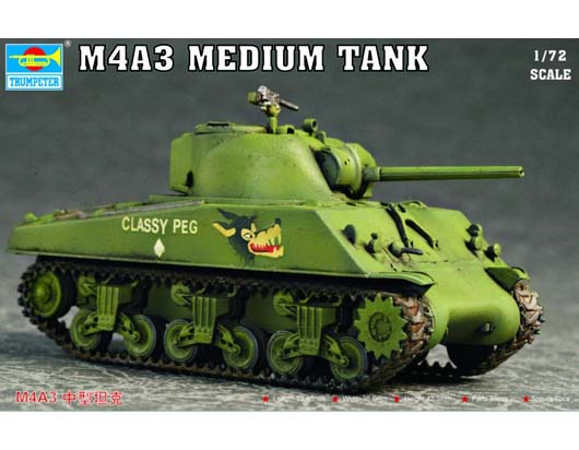 Trumpeter 07224 M4A3 TANK