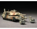 Trumpeter 07278 M1A1 with Mine Roller Set