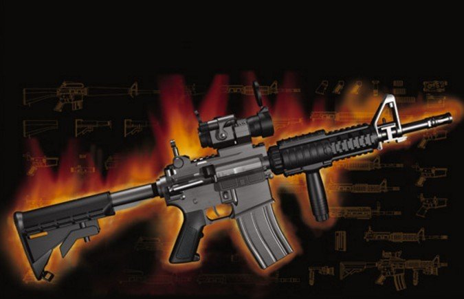 Trumpeter 01917 - 1/3 AR15/M16/M4 FAMILY-M933