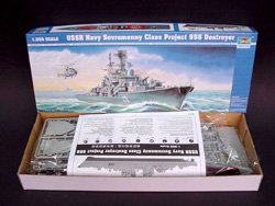 Trumpeter 04514 1/350 USSR Navy Sovremenny Class Project 956 Destroyer Warship
