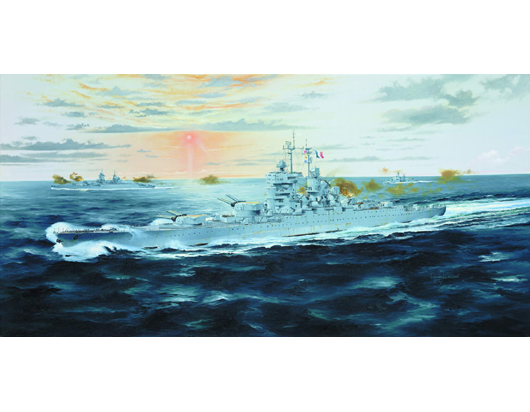 Trumpeter 05752 French Battleship Jean Bart 1950