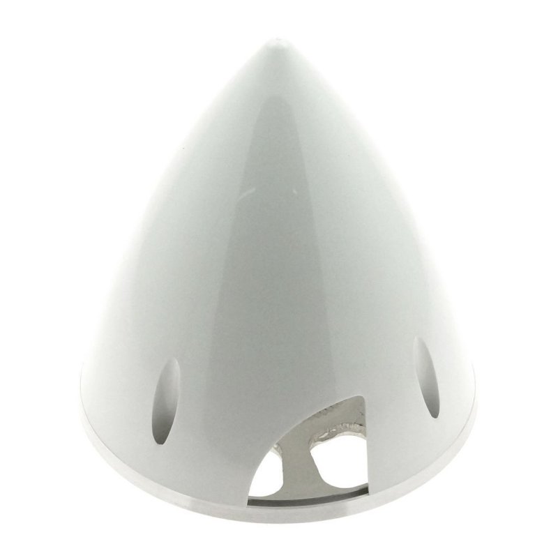 TY1 102MM SPINNER WITH ALUMINUM BACK PLATE (WHITE) #HS75102