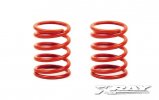 XRAY 338288 Springs - Set D=1.9 (35 LB) Light Red - Hard - Rear (2)