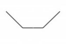 XRAY 333468 Anti-Roll Bar Rear for Ball-Bearings 1.8mm