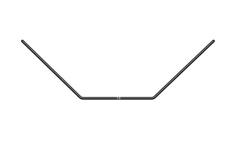 XRAY 333468 Anti-Roll Bar Rear for Ball-Bearings 1.8mm