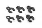 XRAY 332380 Composite Caster Clips (2)