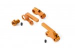 XRAY 332401-O Downstop Independent Aluminum Front Anti-Roll Bar - Orange