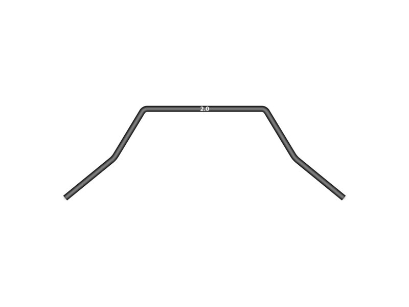 XRAY 333490 - Anti-roll Bar For Ball-bearings - Rear 2.0 mm