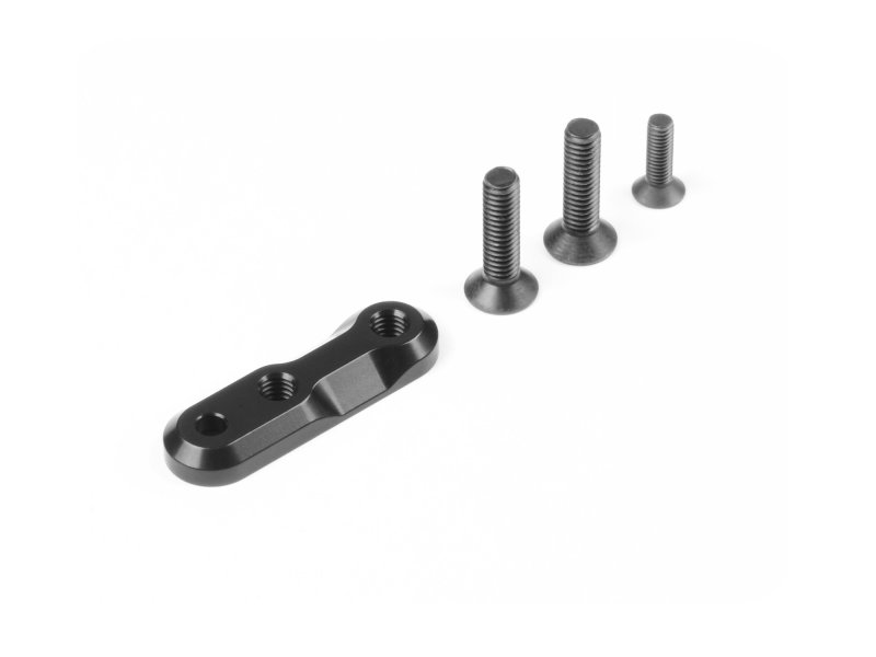 XRAY 371290-K - X1 Aluminium Body Post Plate - Black