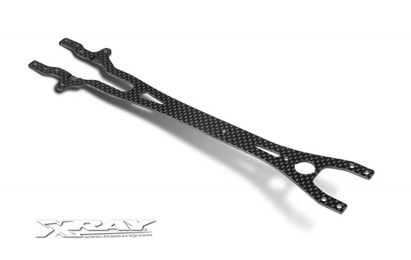 XRAY #301190 T3 Rubber-spec Upper Deck 2.0mm Graphite