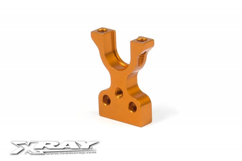 XRAY 303054-O T4 Aluminum Layshaft Bulkhead L/R - Orange