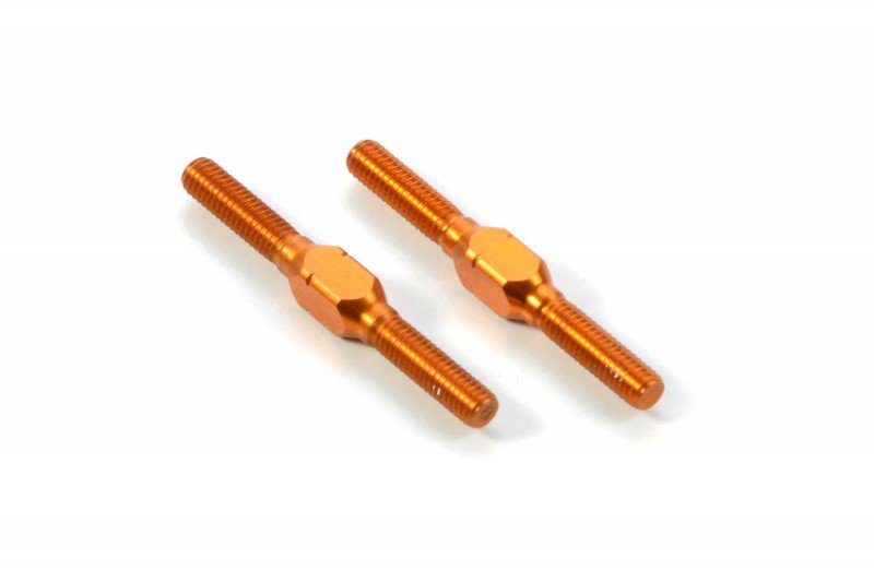 XRAY 303211-O Aluminum Adjustable Turnbuckle 30mm M3 L/R - Orange (2)