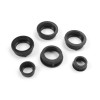 XRAY 302076 T2 Set Of Composite Hubs For Bulkheads (4+2)