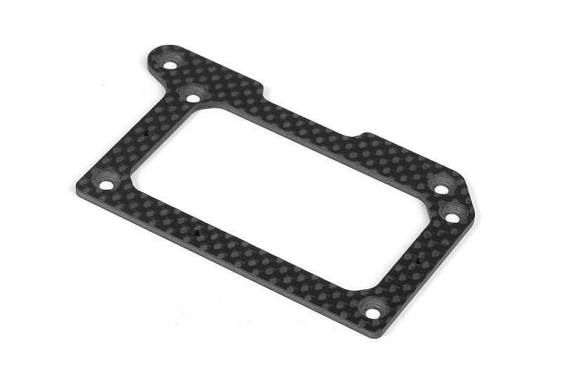 XRAY 371140 Graphite 2.0mm Rear Pod Lower Plate