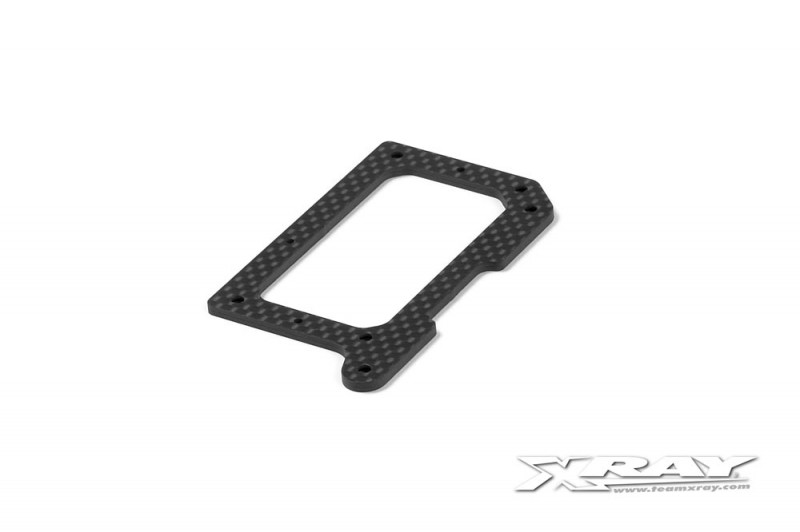 XRAY #371141 Graphite 2.5mm Rear Pod Lower Plate