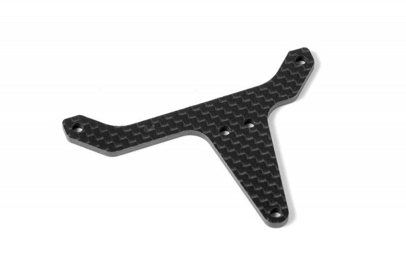 XRAY 373543 X12\'14 Rear Pod Upper Plate - Graphite 2.5mm