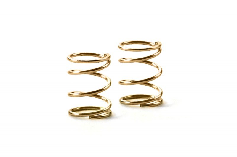 XRAY 372176 Spring 4.25 Coils 3.6x6x0.4mm, C=1.5 - Gold (Soft) (2)