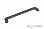 XRAY #371071 X10 Link Rear Brace - Graphite 2.5mm