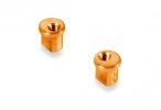 XRAY 372318-O Aluminum Eccentric Bushing 1.0mm - Orange (2)