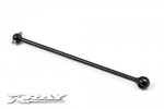 XRAY 355624 XB808'11 Rear Centr. CVD Drive Shaft - HUDY Spring Steel