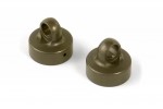 XRAY #358052 XB808 Aluminium minium Shock Cap Nut - Hard Coated (2)