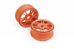 XRAY #359806 Wheels Starburst - Orange (4)