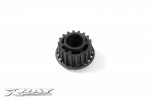 XRAY 345838 Composite Side Belt Pulley 18T o8 - Rear
