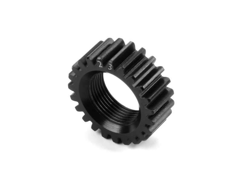 XRAY 348433 Aluminium BBB Pinion Gear 23T (2ND) - Swiss 7075 T6 - Hard Coated
