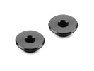 XRAY 346184 Aluminium Fixed & Flex Bushing for Radio Plate - Hard Coated (1+1)