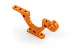 XRAY 302762-O - T4'19 Aluminium Lower Adjustment Bulkhead - Front R / Rear L - Orange