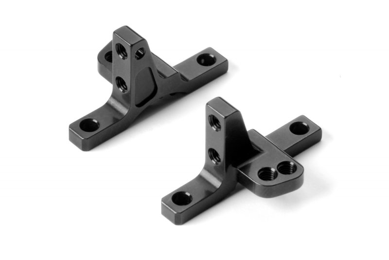 XRAY 301550 - T4\'20 Aluminium Upper Clamp With 2 Adjustable Roll-centers (L+R)
