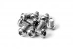 XRAY 902303 - Hex Screw SH M3x4 Small Head - Stainless (10)