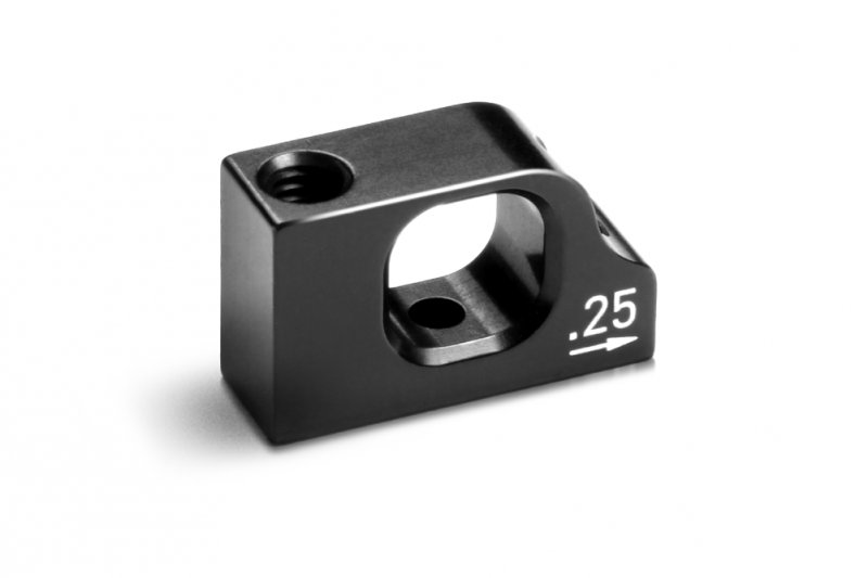XRAY 303731 - T4\'20 Aluminium Lower 2-piece Suspension 0.25 Eccentric Holder