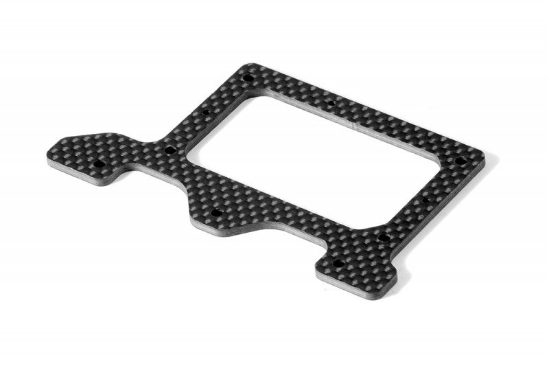 XRAY 371151 X10\'16 Graphite Rear Pod Lower Plate 2.5mm