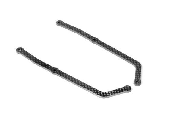 XRAY 376320 - X12\'21 Side Brace - Graphite 2.5mm - Right & Left