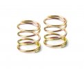 XRAY 372186 - Front Coil Spring For 4mm Pin C=1.5-1.7 - Gold (2)