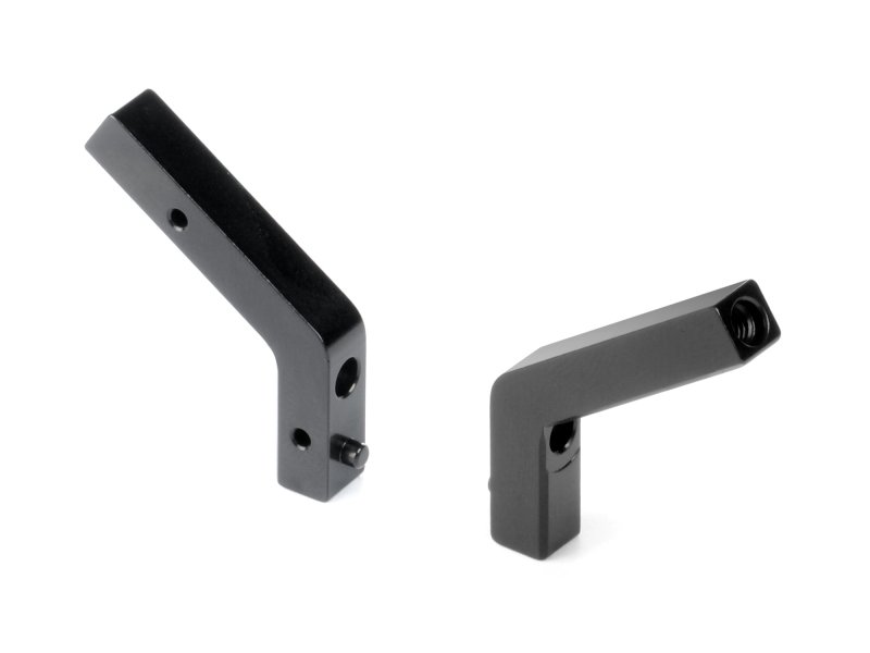 X4 Aluminium Shock Holder Rear Fixed FOR UNI Bulkheads (2)