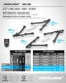 alt="X4 CFF2 Front Lower ARM - Short - Medium - Left" title="X4 CFF2 Front Lower ARM - Short - Medium - Left"