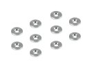 Aluminium Shim 3x9x1.0MM - Deeper Countersunk (10)