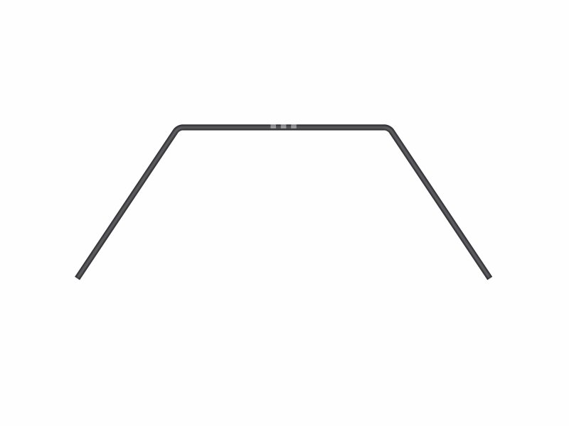 XRAY 303833 - X4 ANTI-ROLL BAR UAM - Under ARM Mount - Rear 1.3 MM