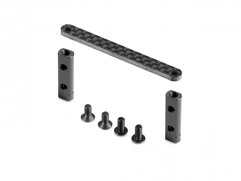 XRAY 326201 - Aluminium Servo Holders & Graphite Bridge