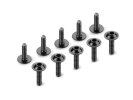 XRAY 911256 - Hex Screw Flanged Sh M2.5x6 (10)