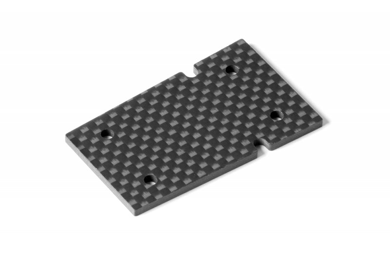XRAY 361280 - XB4\'20 Graphite Rear Chassis Plate 2mm - Narrow