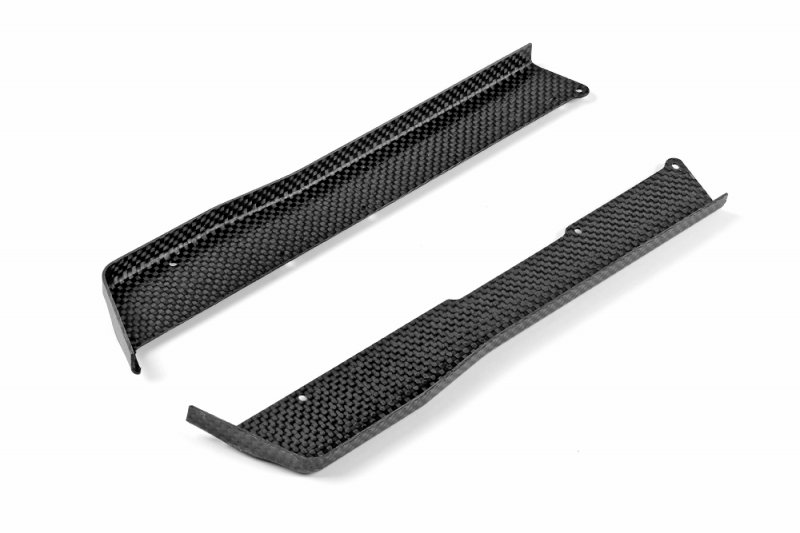 XRAY 361270 - XB4 Carbon Fiber Chassis Side Guard Left + Right