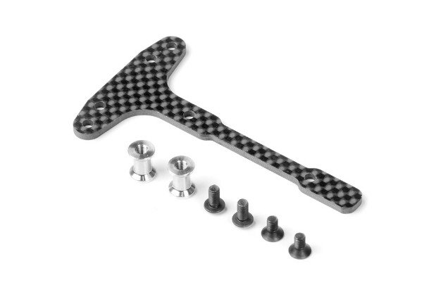 XRAY 361299 - Graphite Chassis T-brace - Front - Set