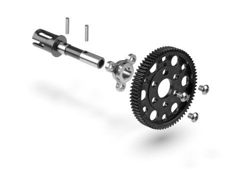 XRAY 364103 - XB4 Slipper Eliminator Set For One-way Slipper Clutch