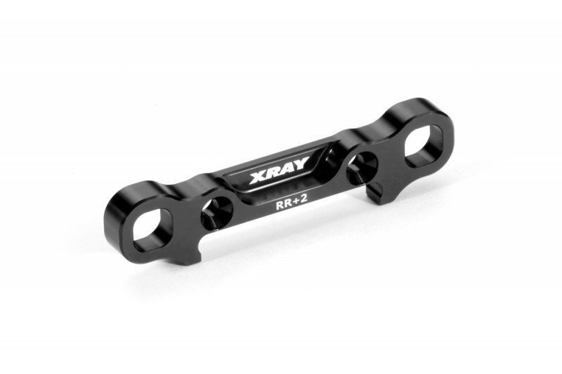 XRAY 353321 Aluminum Rear Lower Suspension Holder +2mm - Rear (7mm) - 7075 T6